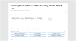 Desktop Screenshot of latestaccounting.com