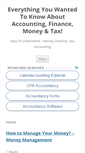Mobile Screenshot of latestaccounting.com