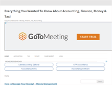 Tablet Screenshot of latestaccounting.com